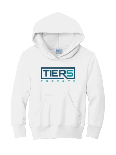 Tier 5 Fundraising Store Youth Core Fleece Pullover Hooded Sweatshirt preview, front