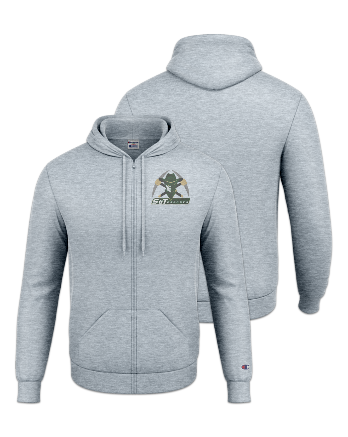 Rendered product preview, stack