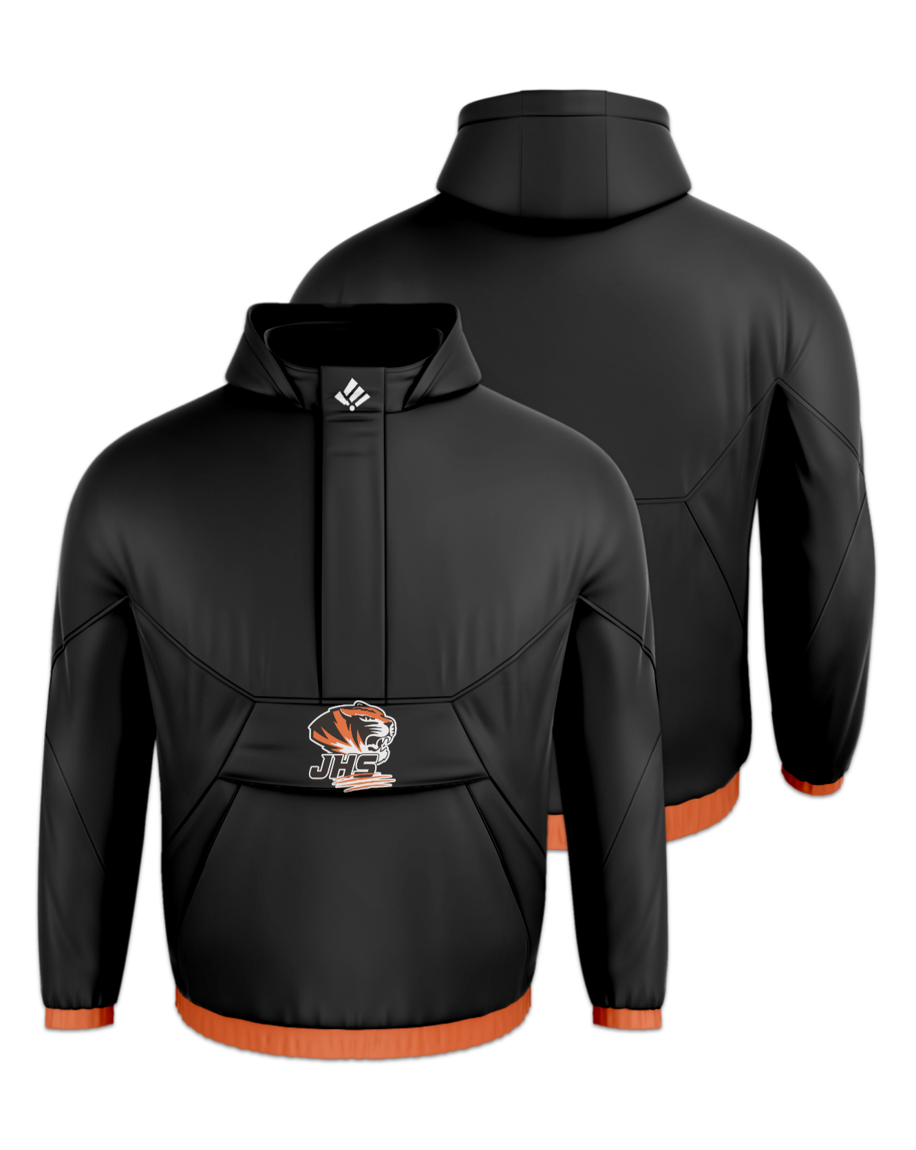 Rendered product preview, stack