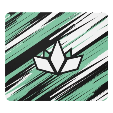 White Lotus Basic Mousepad preview, front