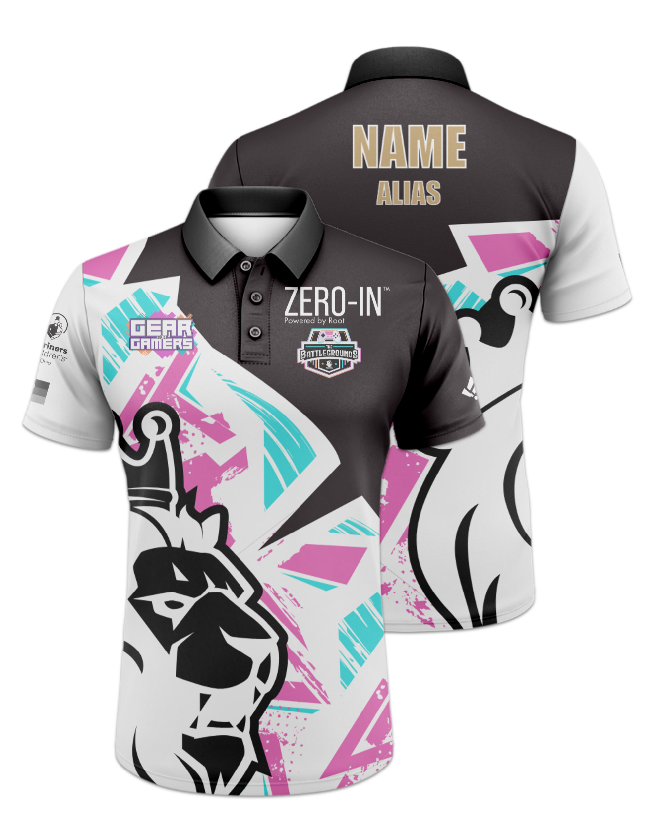 Rendered product preview, stack