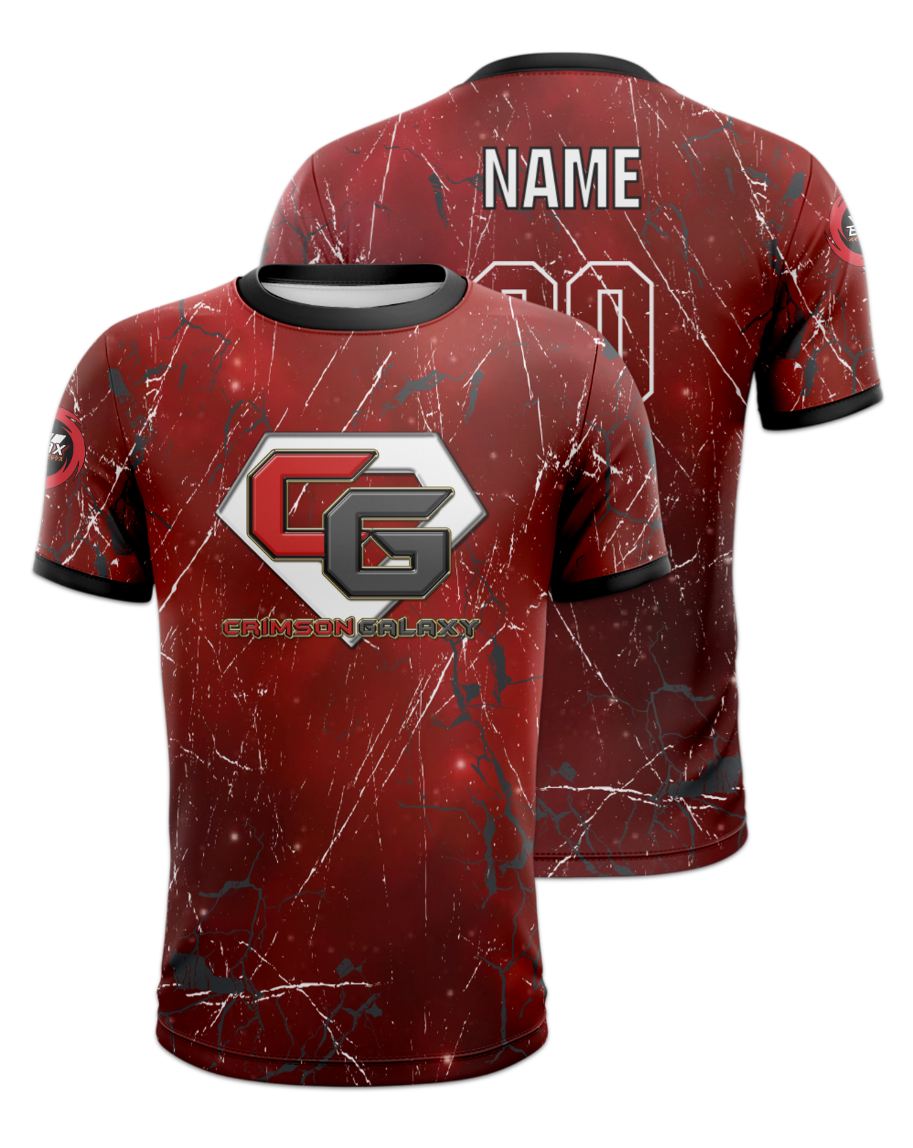 Rendered product preview, stack