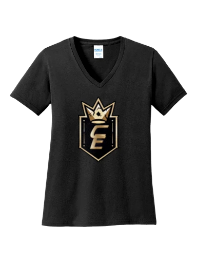 Core Cotton V-Neck Tee preview, front