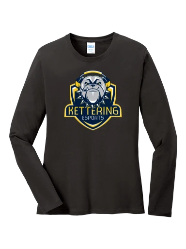 Women's Long Sleeve Core Cotton Tee preview, front