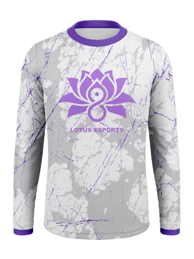 Custom Long Sleeve Esports Jersey preview, front