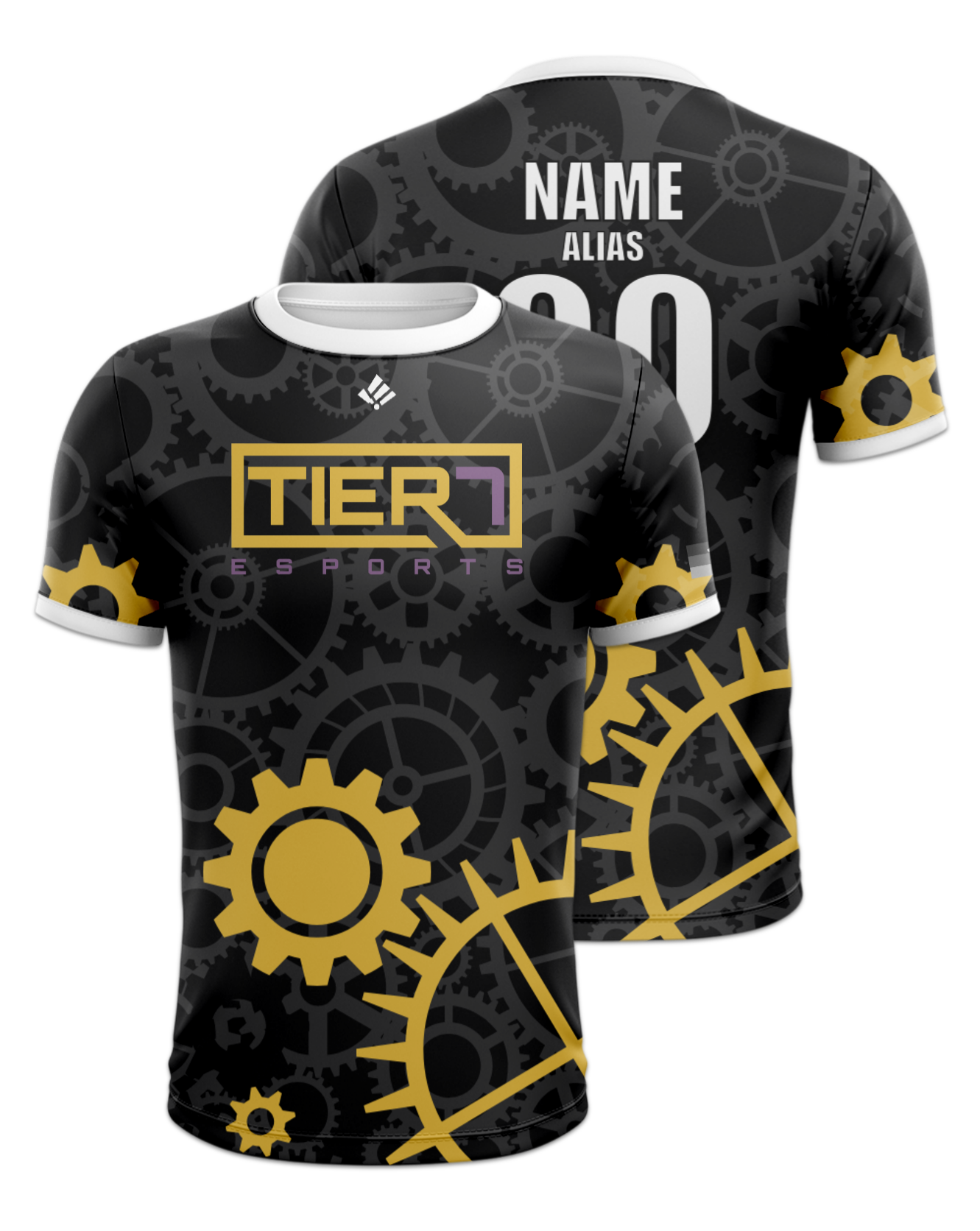 Rendered product preview, stack