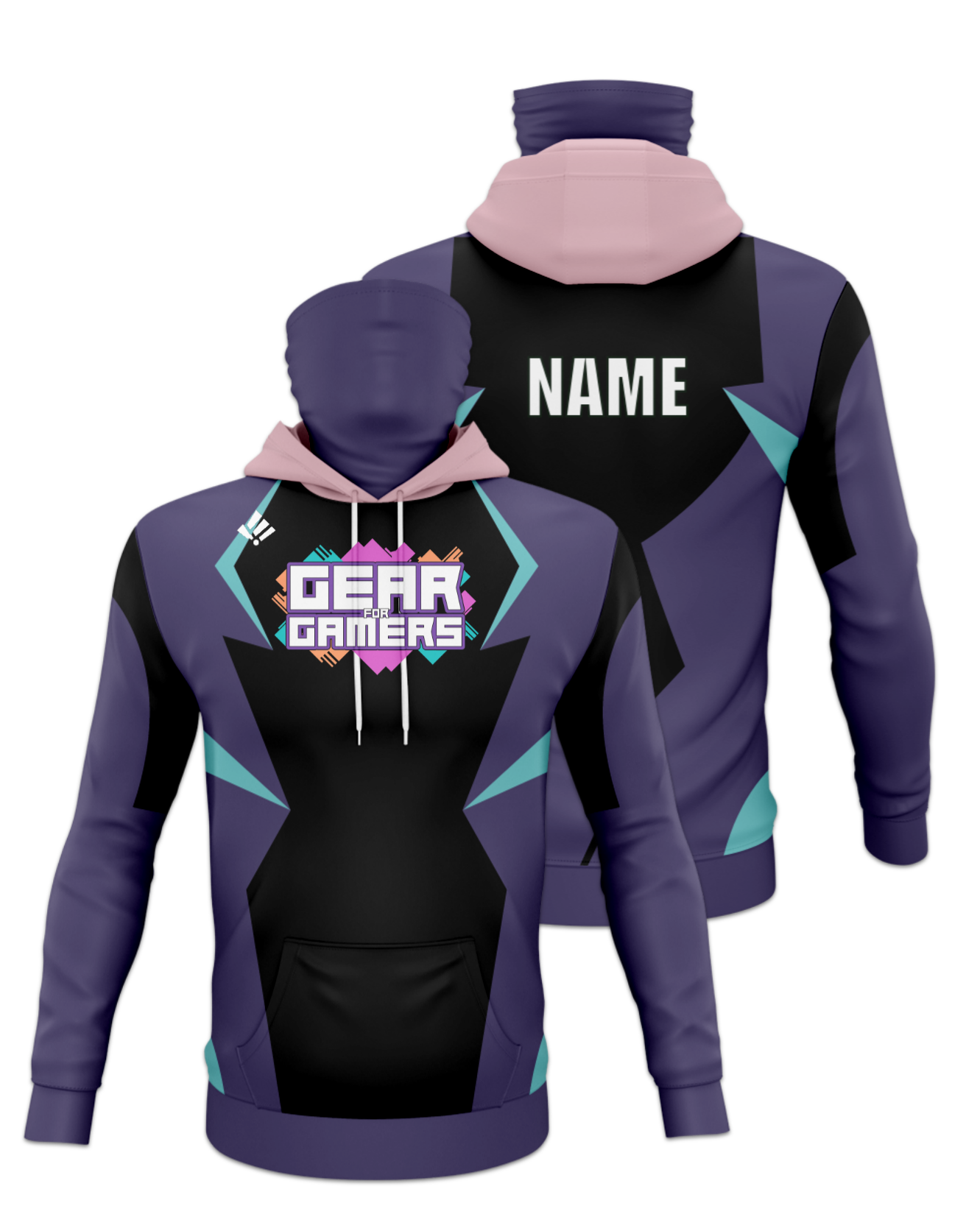 Rendered product preview, stack