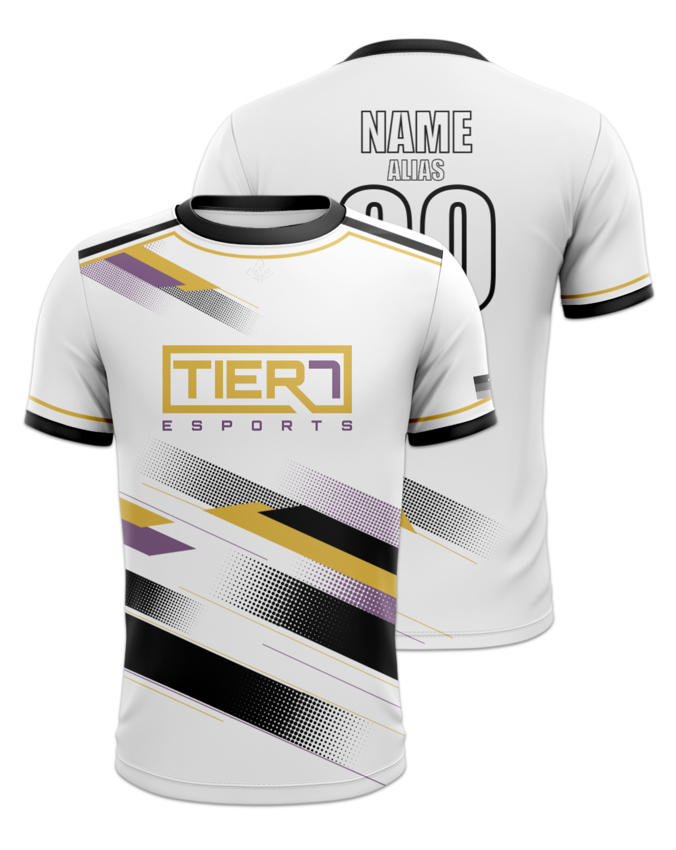 Rendered product preview, stack