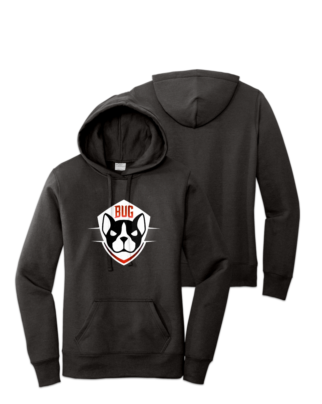 Rendered product preview, stack