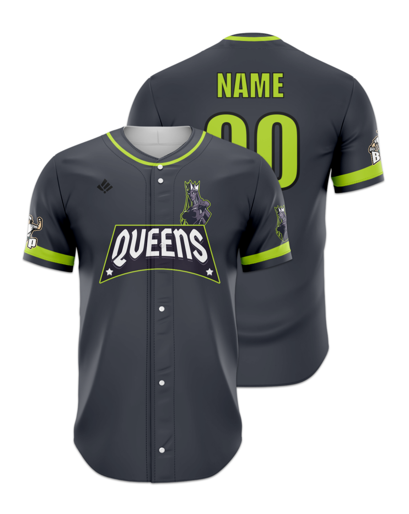 Rendered product preview, stack