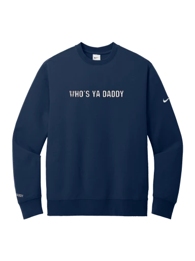 Men’s Nike Big Dog Crew Navy preview, front