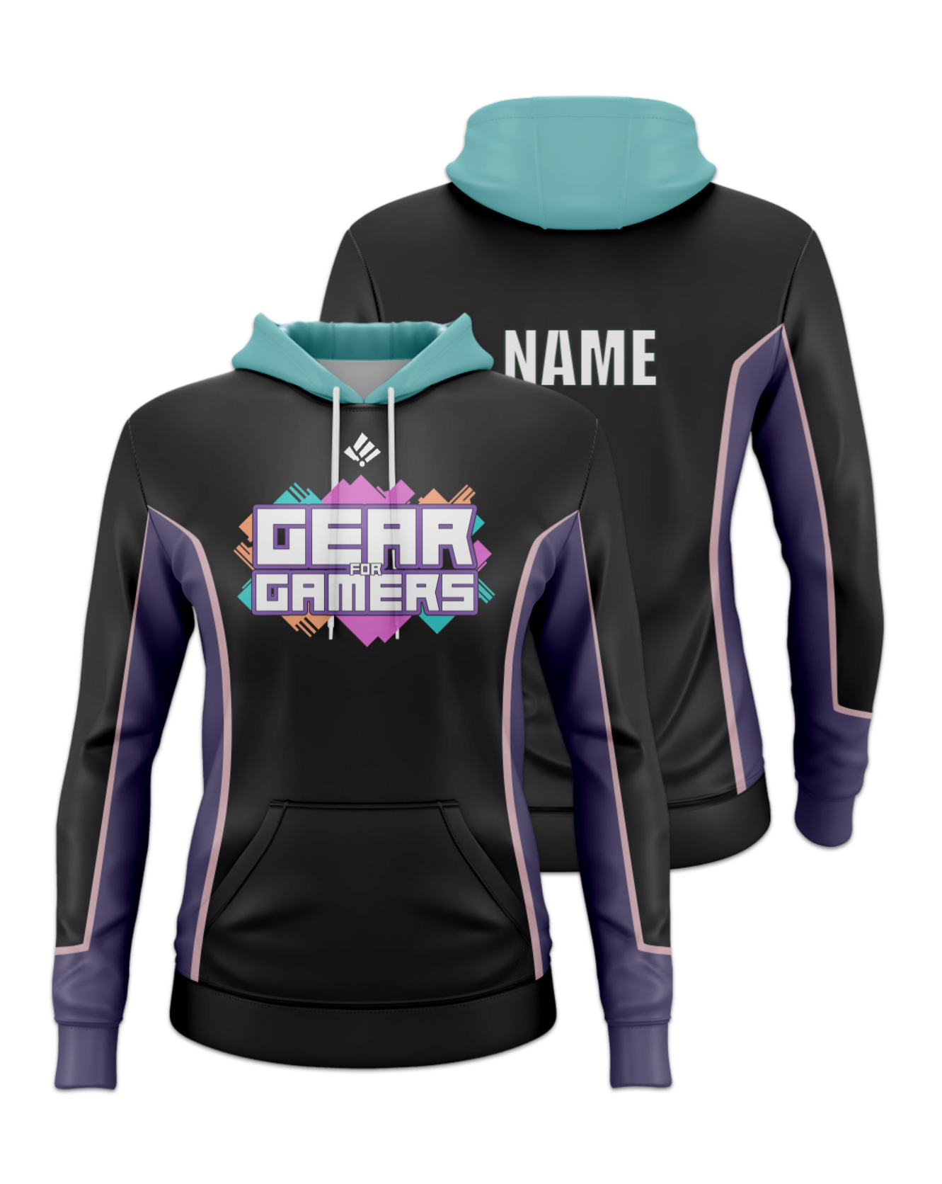 Rendered product preview, stack