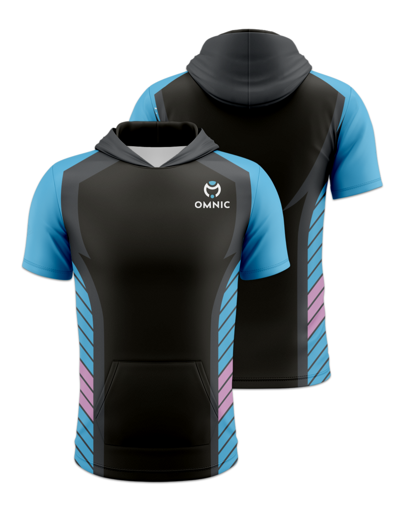 Rendered product preview, stack