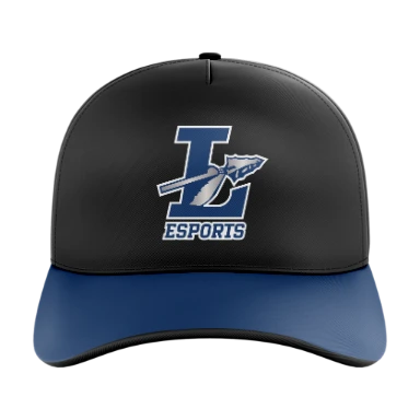 Sublimated 5 Panel Curved Bill Cap preview, front