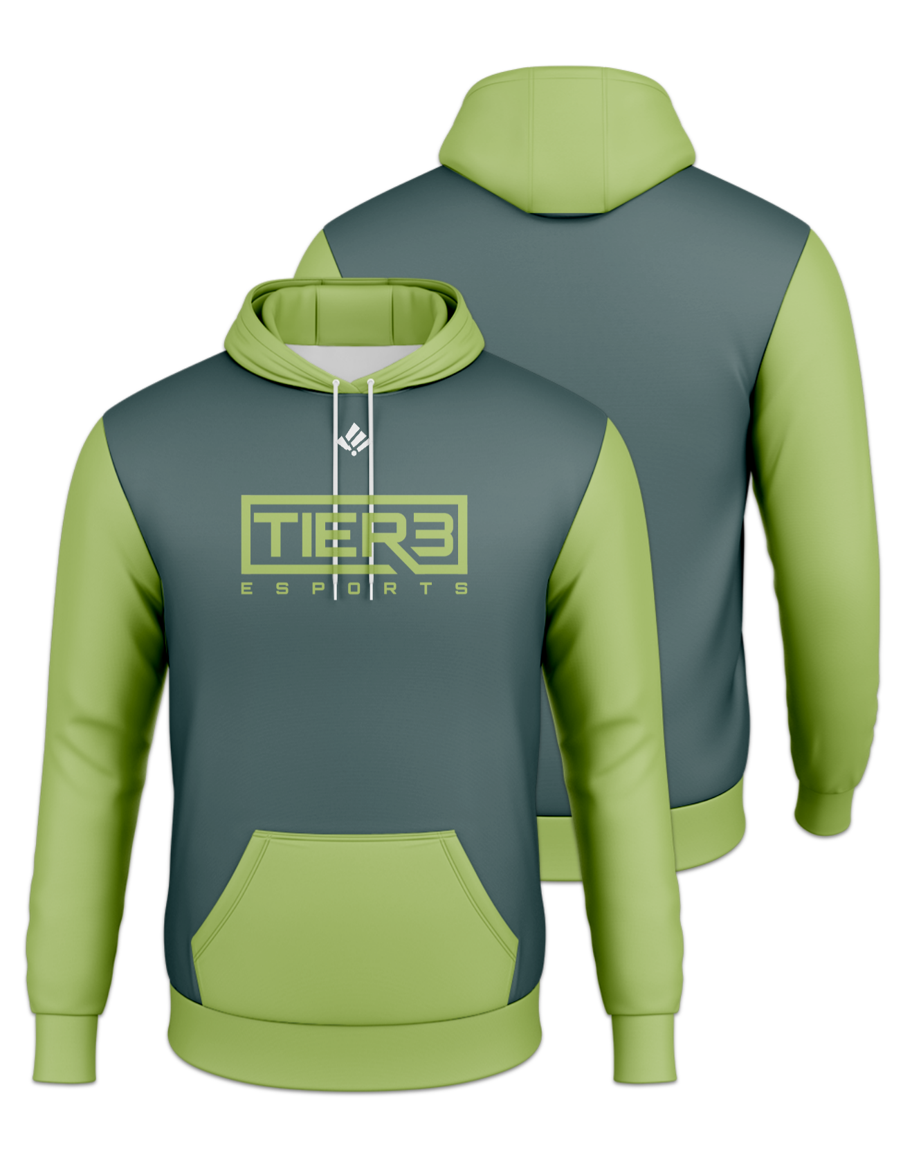 Rendered product preview, stack