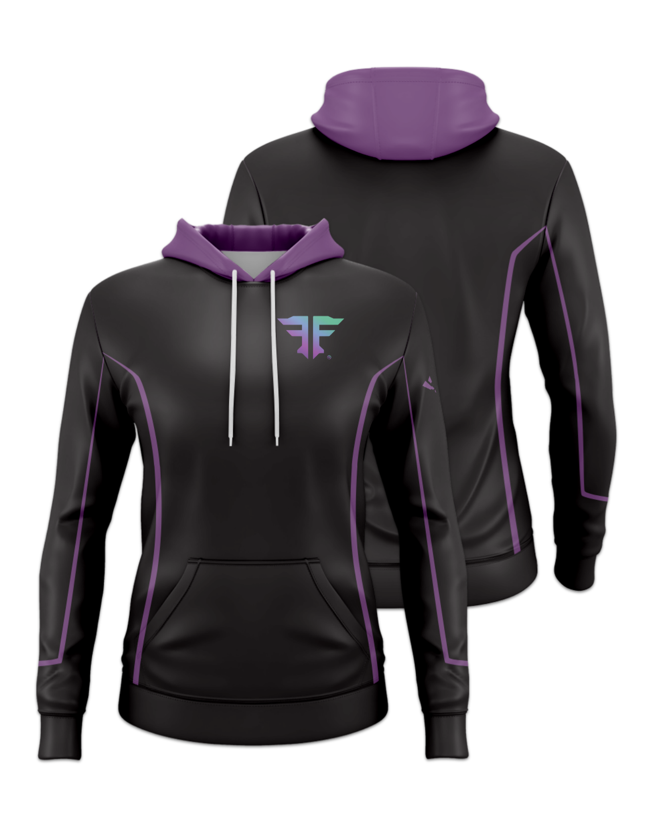 Rendered product preview, stack