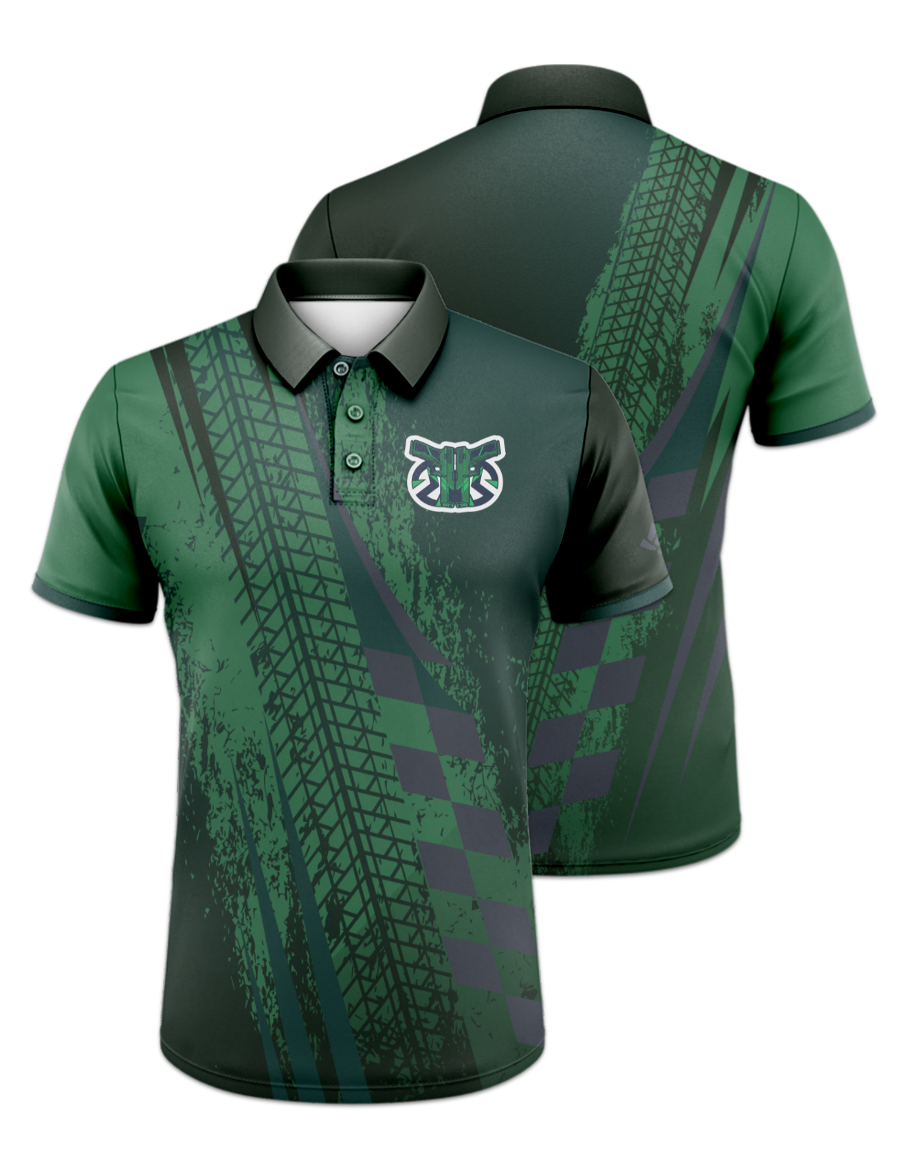 Rendered product preview, stack