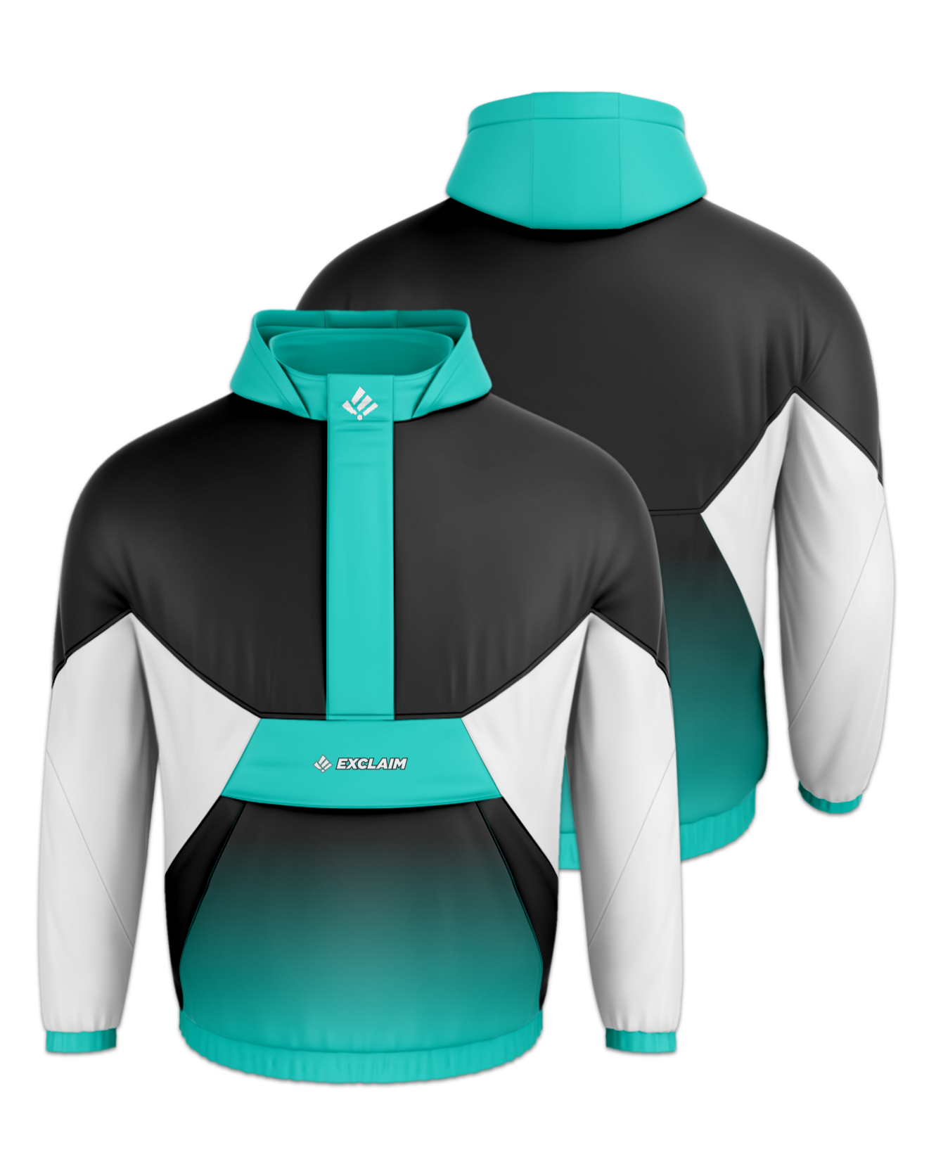 Rendered product preview, stack