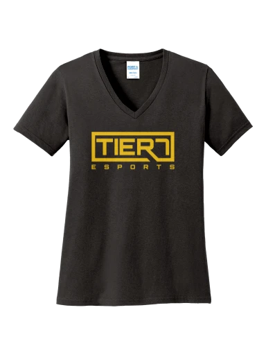 Core Cotton V-Neck Tee preview, front