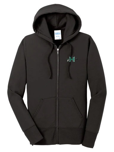 Women's Core Fleece Full-Zip Hooded Sweatshirt preview, front