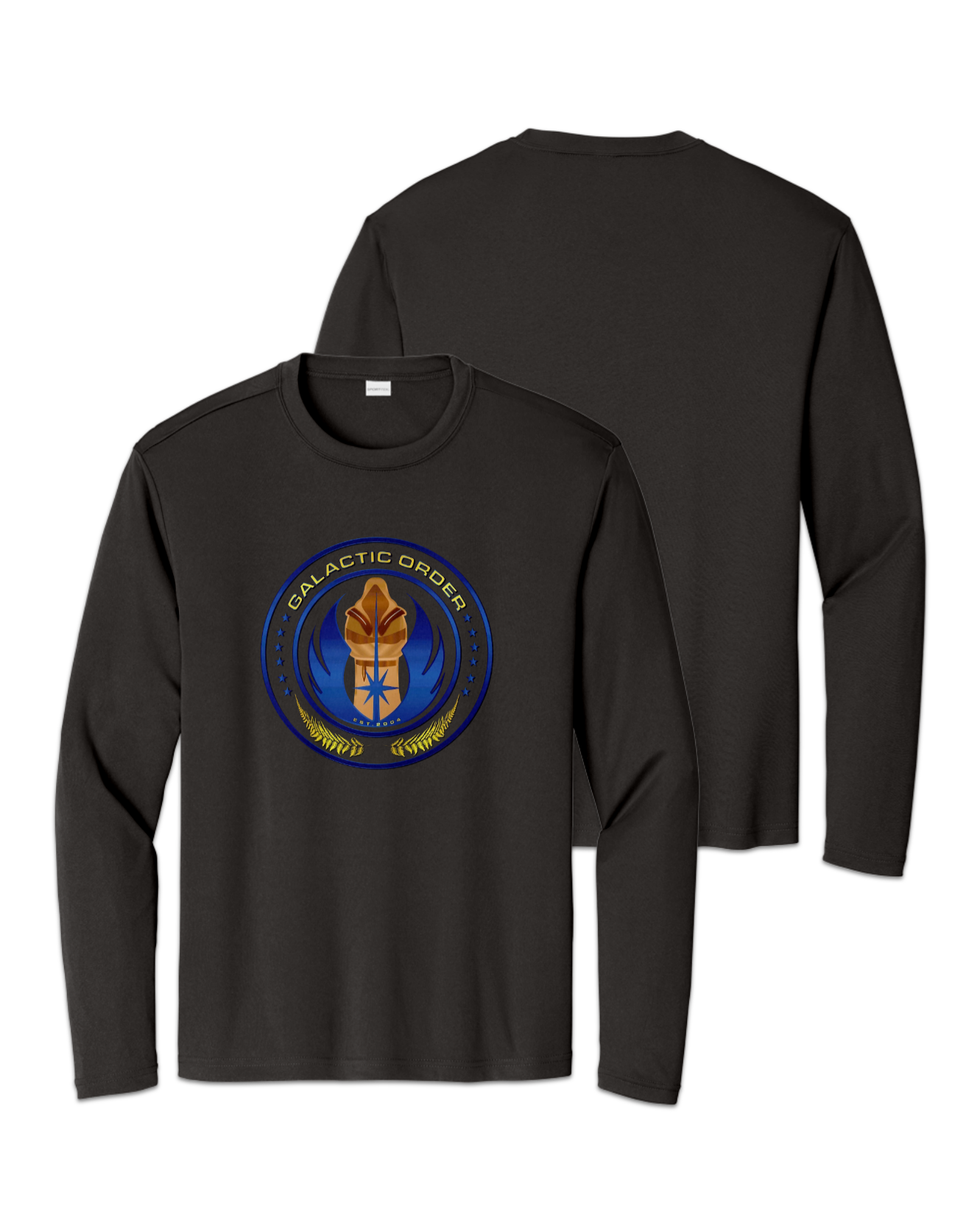 Rendered product preview, stack