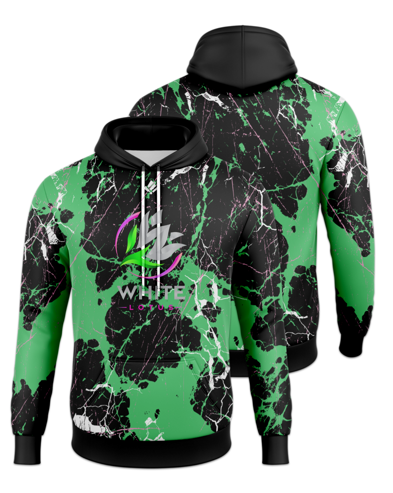 Rendered product preview, stack