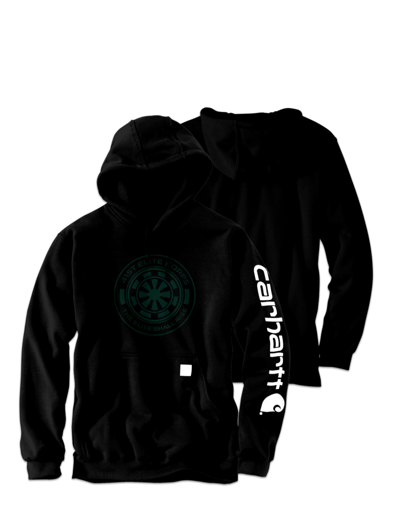 Rendered product preview, stack