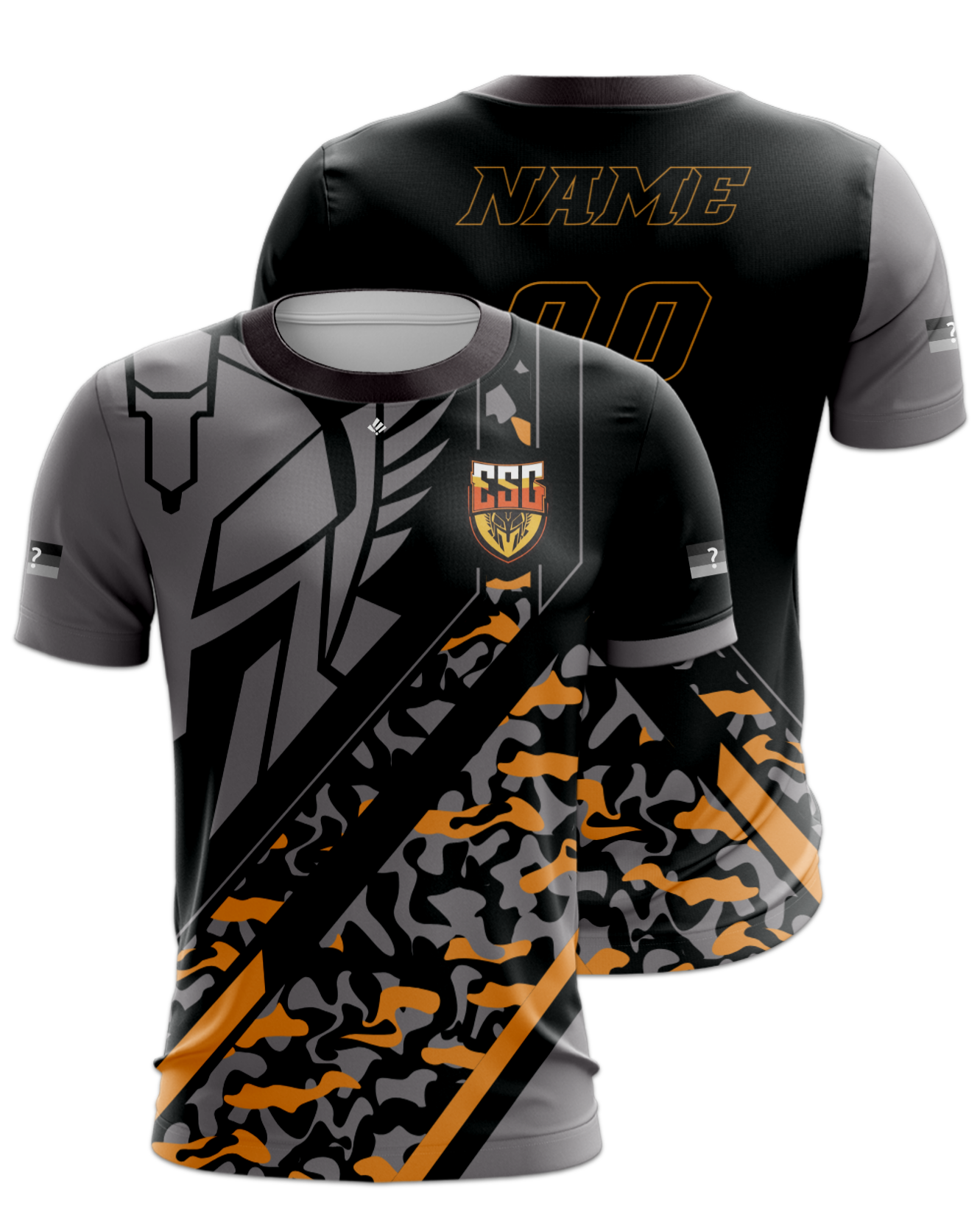 Rendered product preview, stack