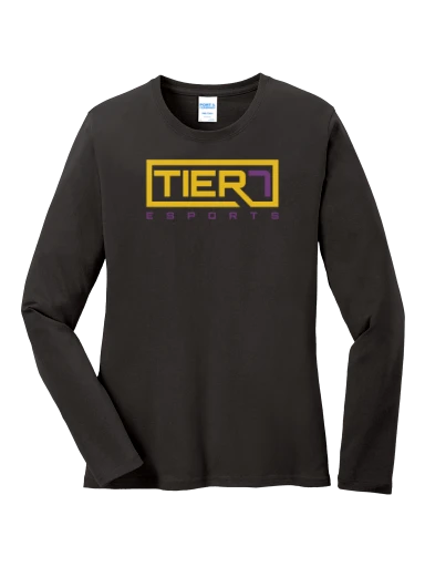 Women's Long Sleeve Core Cotton Tee preview, front