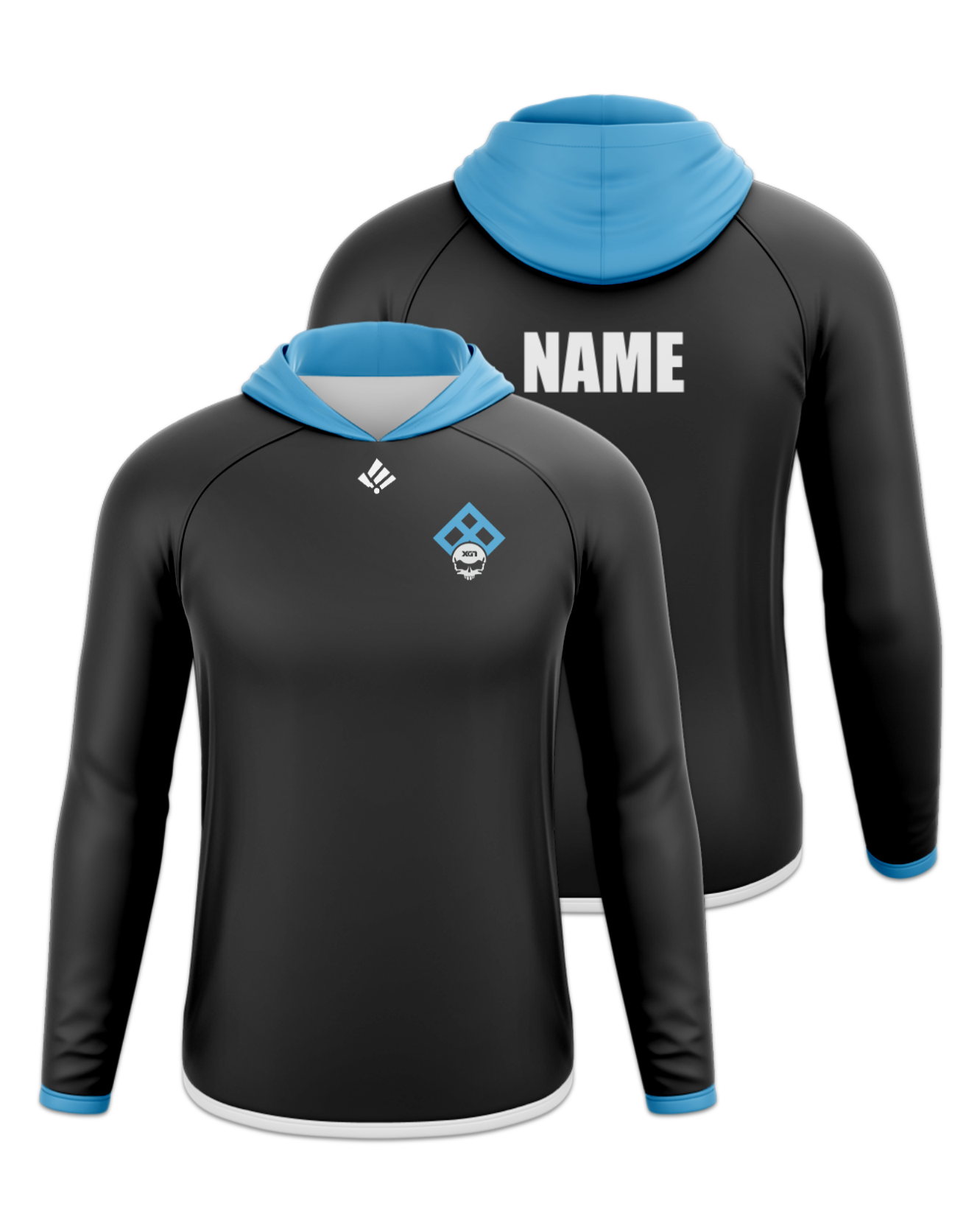 Rendered product preview, stack