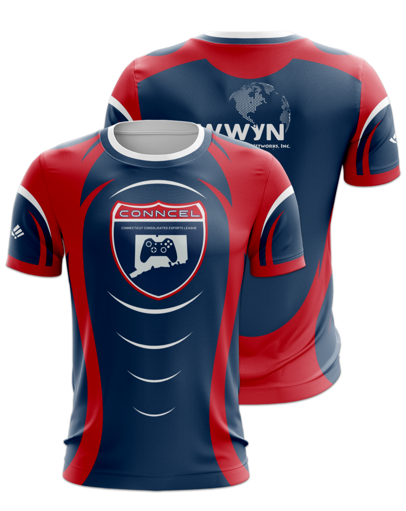 Rendered product preview, stack