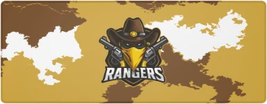 Rangers Mouse Pad preview, front