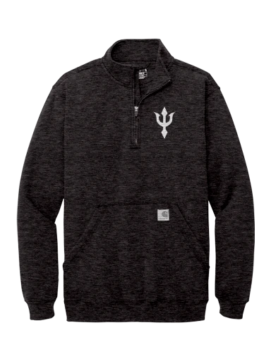 Carhartt Midweight 1/4-Zip Mock Neck Sweatshirt preview, front