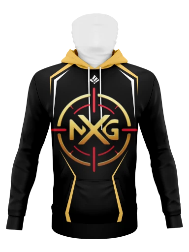 Custom Sublimated Ninja Hoodie preview, front