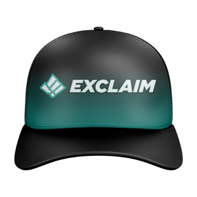 5 Panel Curved Trucker Cap preview, front