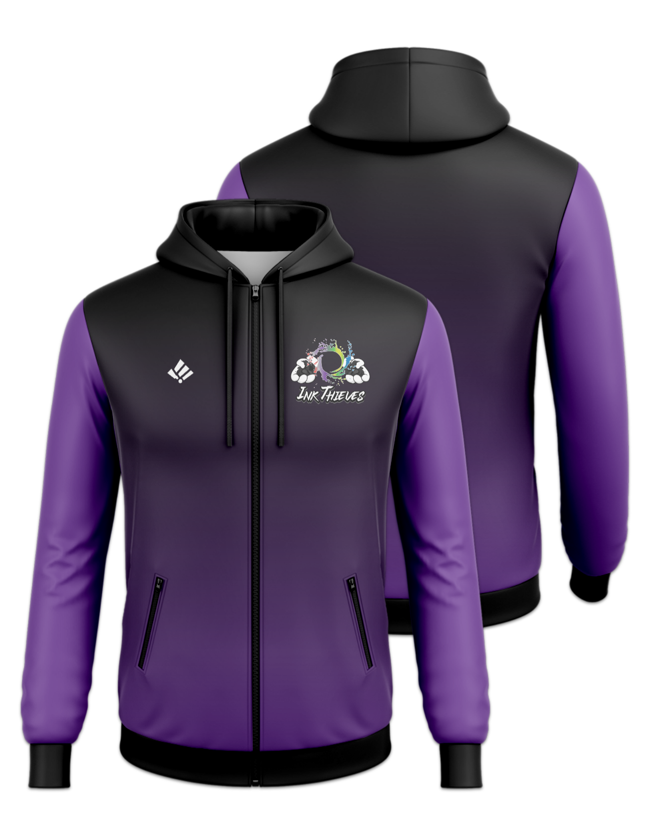 Rendered product preview, stack