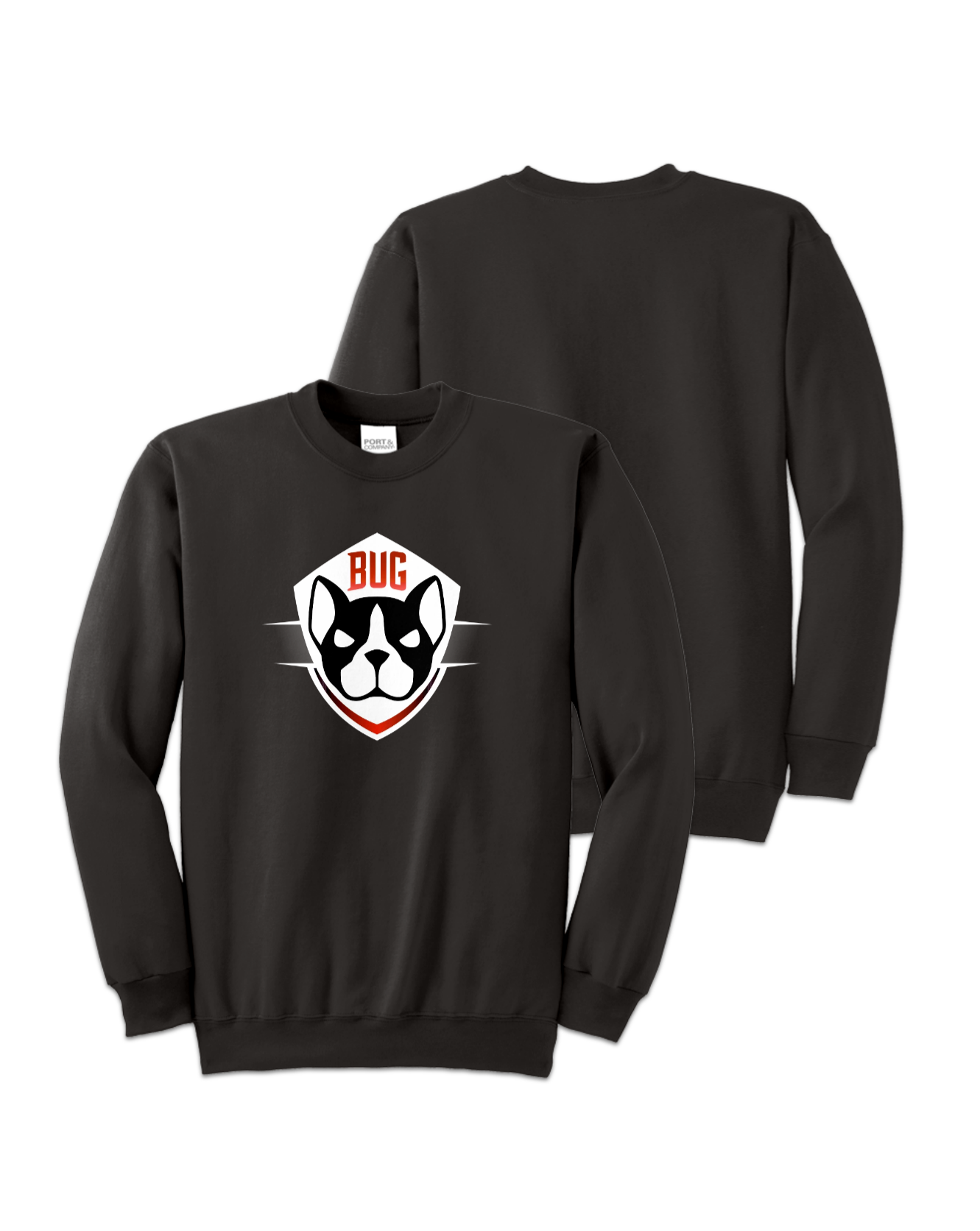 Rendered product preview, stack