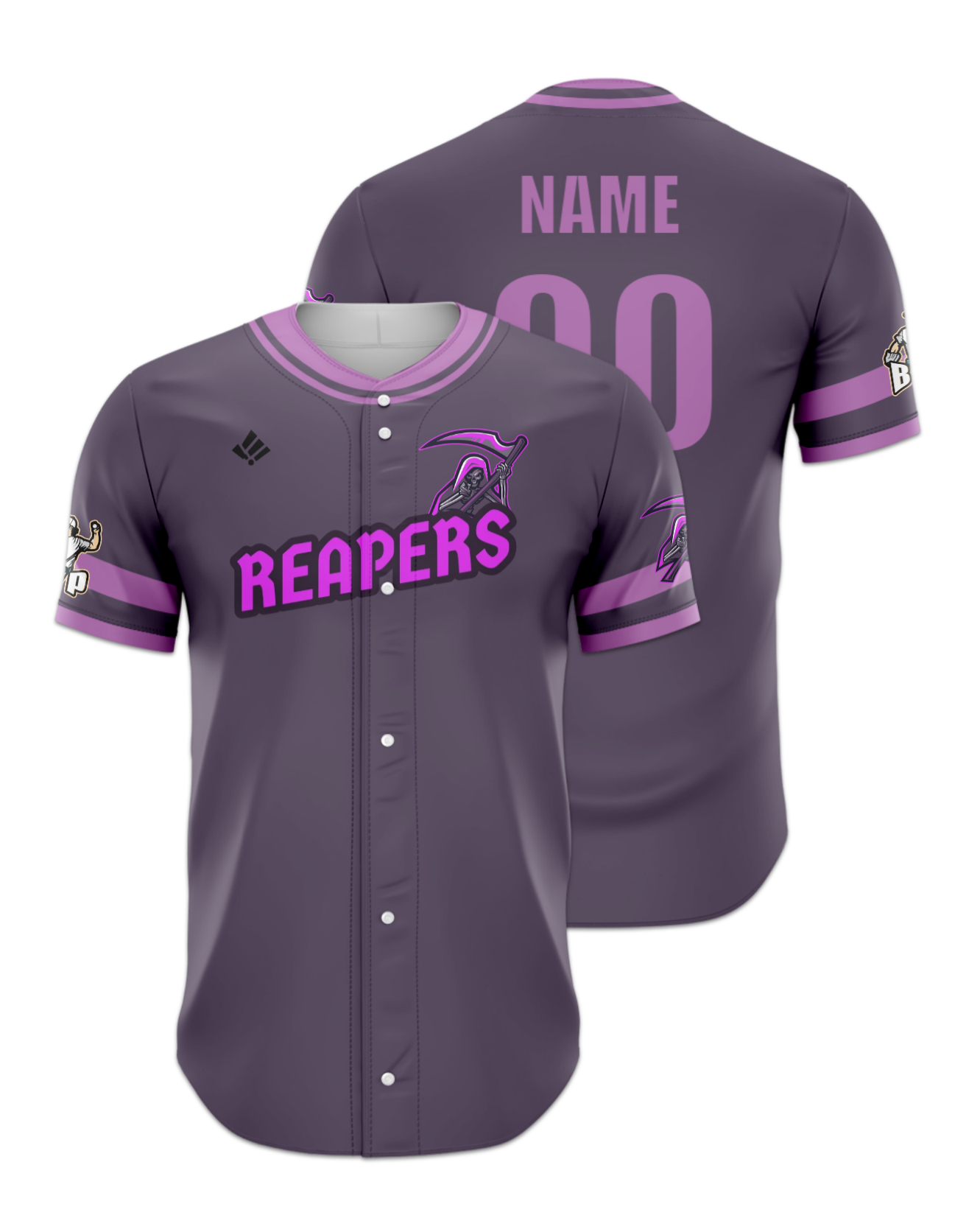 Rendered product preview, stack