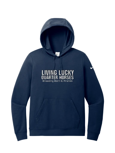Nike Women's hoodie LLQH Navy preview, front