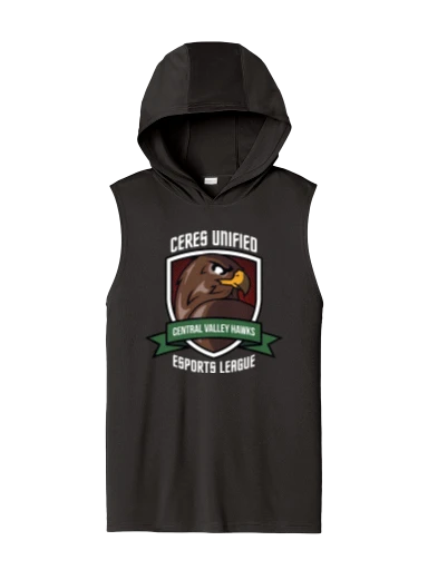 Sport-Tek Competitor Sleeveless Hoodie preview, front