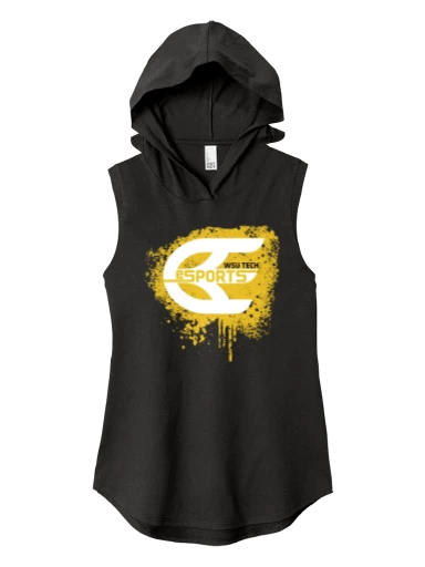 District Women's Perfect Tri Sleeveless Hoodie preview, front