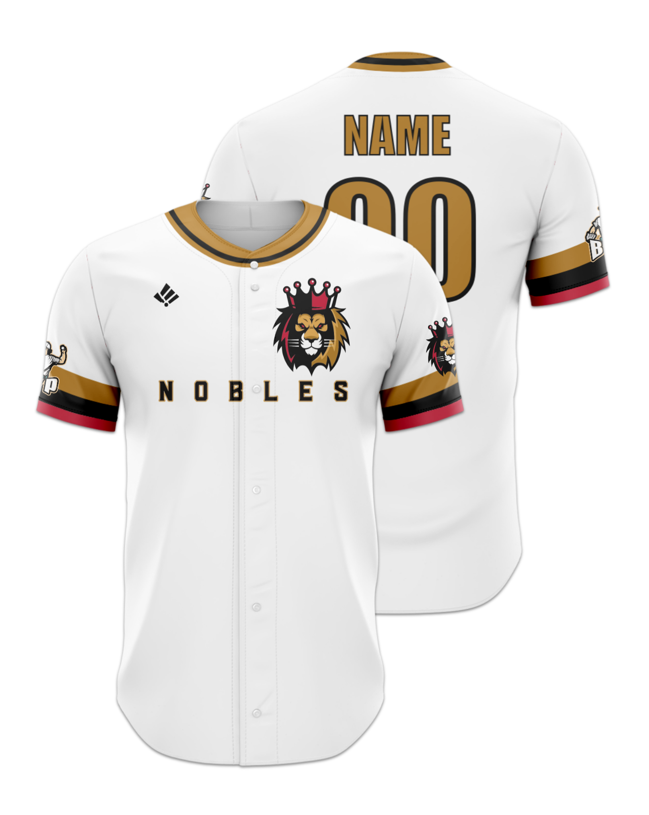 Rendered product preview, stack