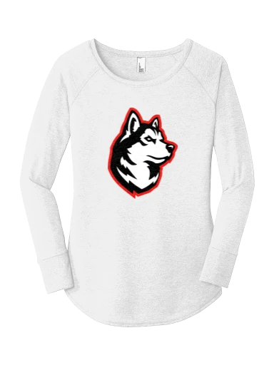 Women's Perfect Tri Long Sleeve Tunic Tee preview, front