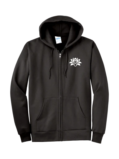Tall Essential Fleece Full-Zip Hooded Sweatshirt preview, front