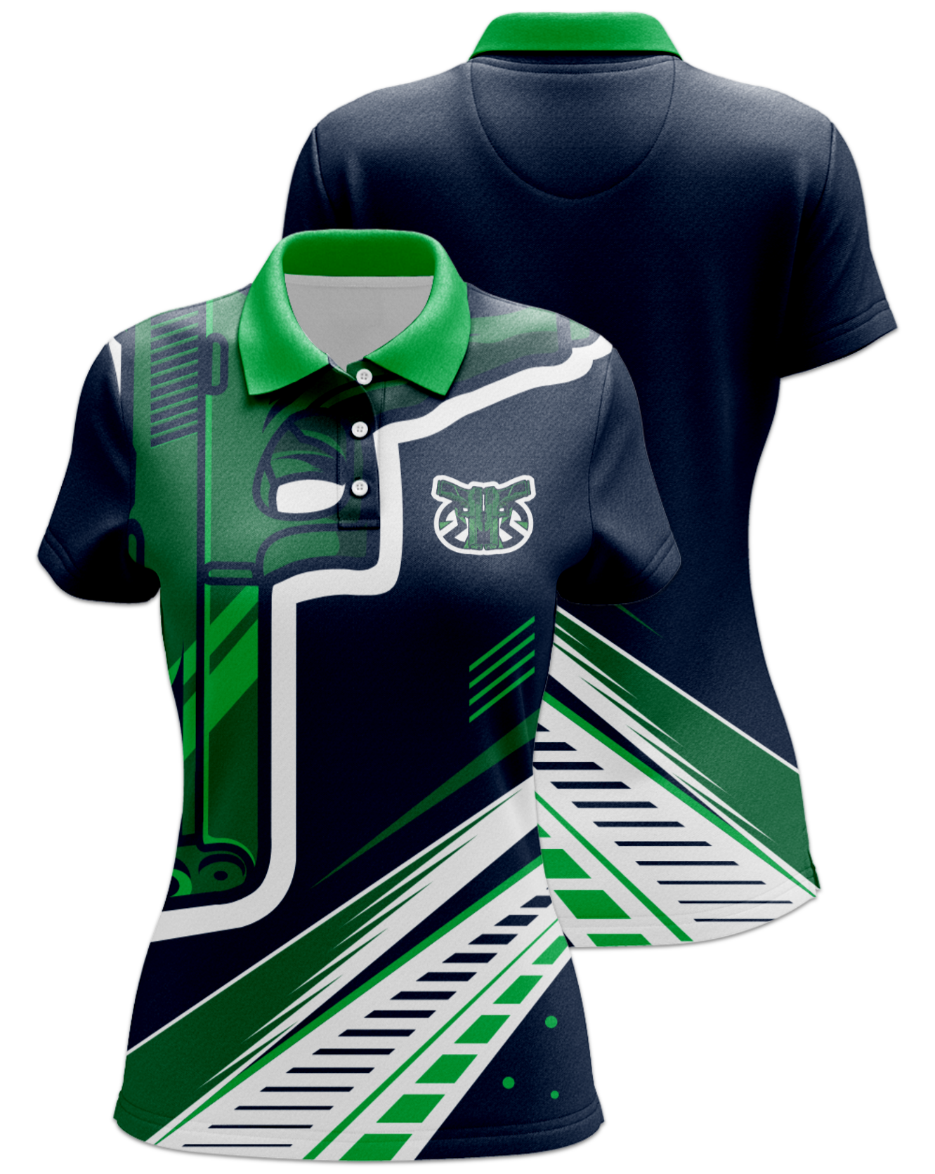 Rendered product preview, stack