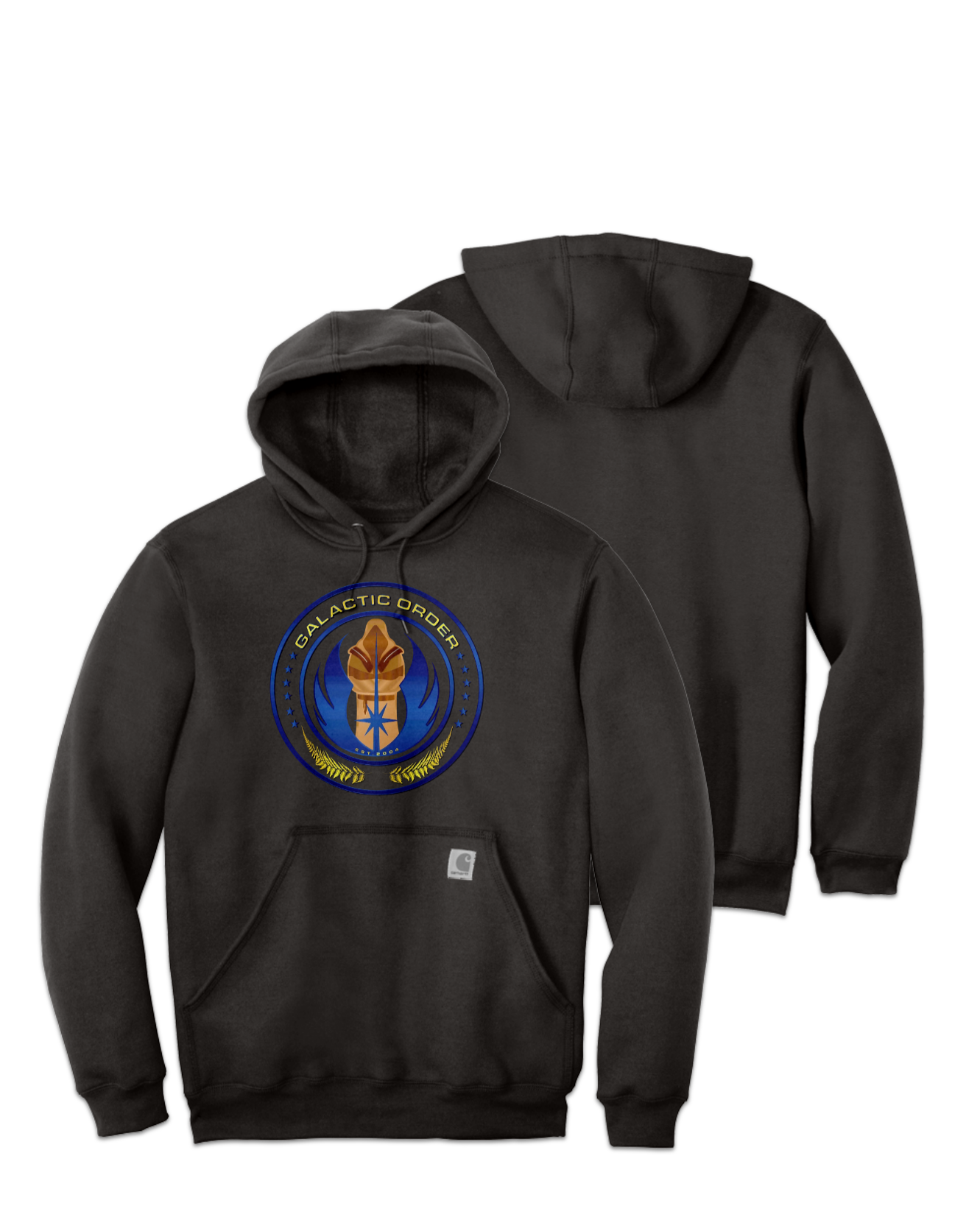 Rendered product preview, stack