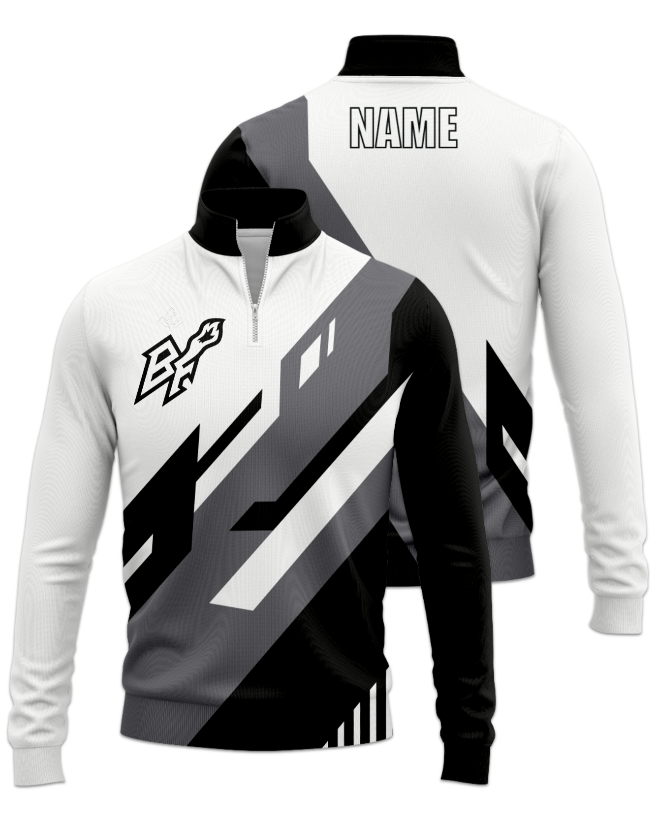 Rendered product preview, stack