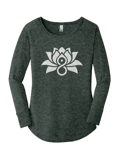 District Women's Perfect Tri Long Sleeve Tunic Tee preview, front