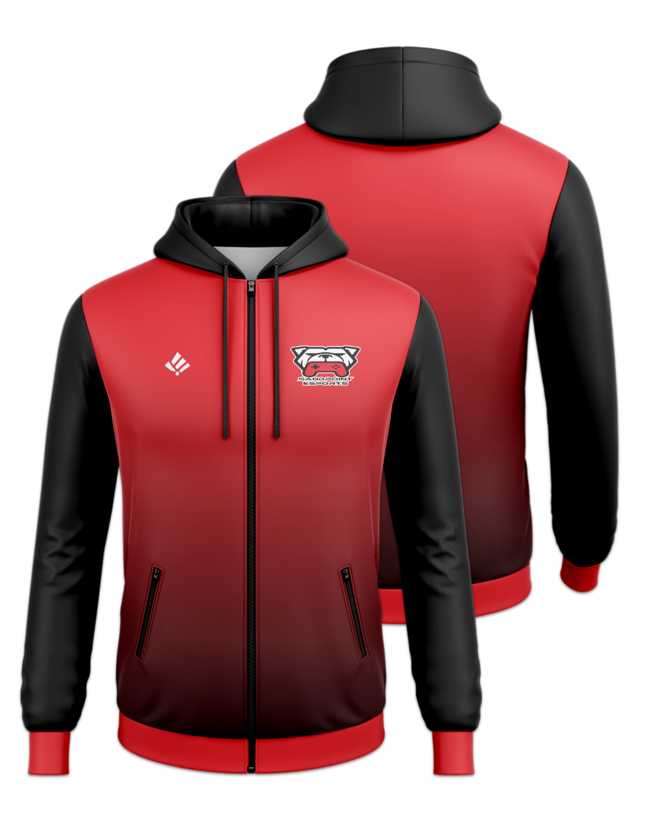 Rendered product preview, stack