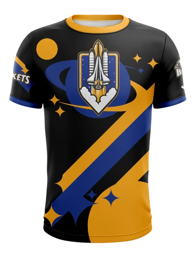 Custom Crew Neck Esports Jersey preview, front